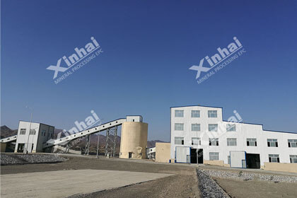 gold mining plant